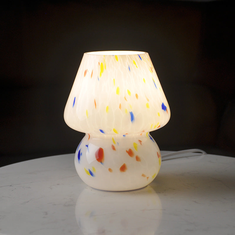 Handmade Mushroom Glas Lampe